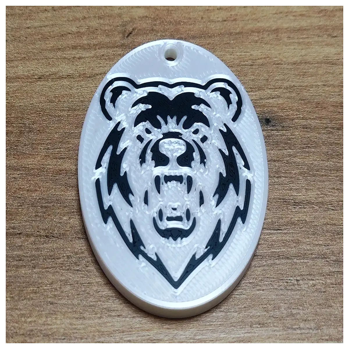 Cute Bear Keychain Animal Theme Charm Gift Present Cartoon Small Bear Memorial Keychain Keyring Accessory