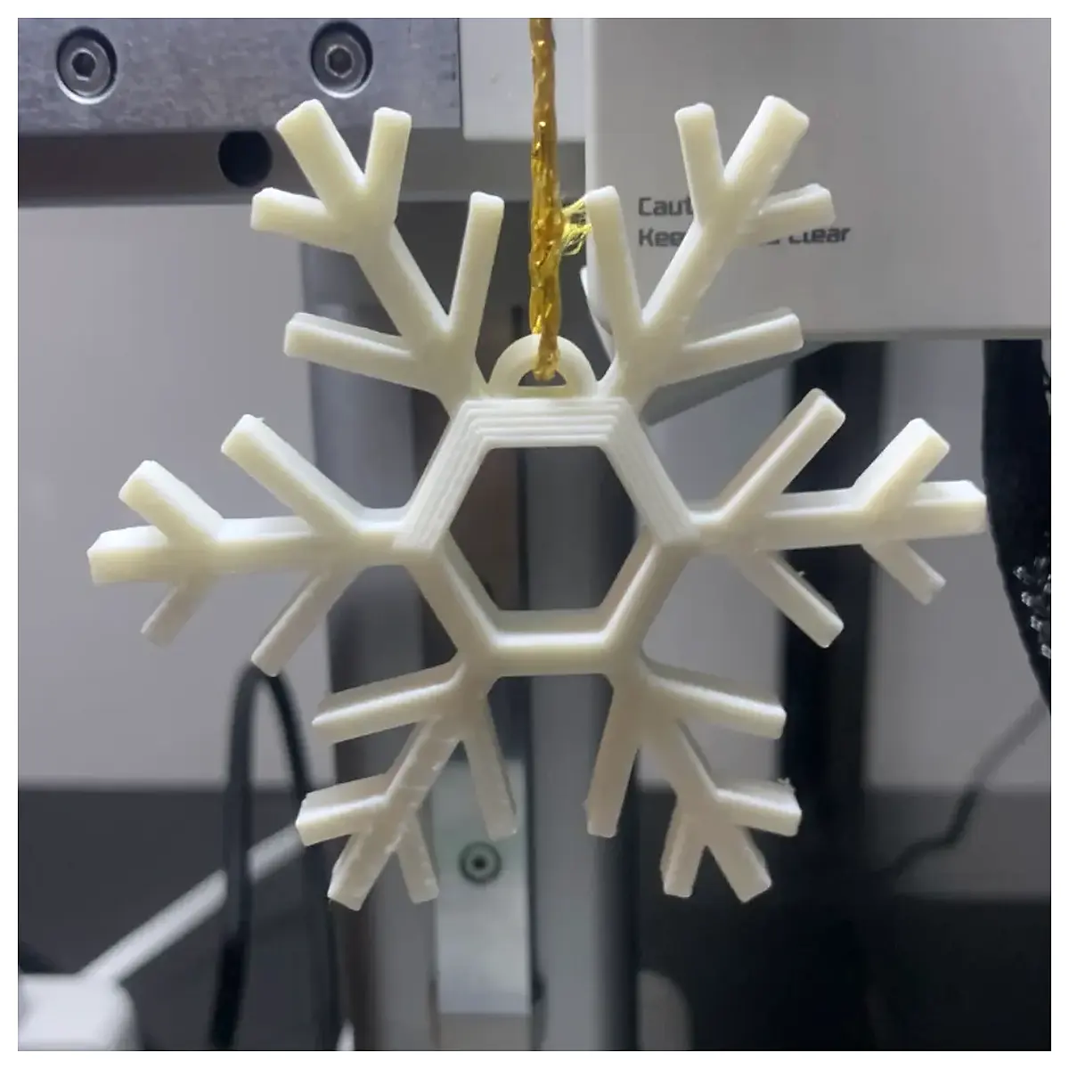 Hexagon Snowflake Christmas Ornament Festive Decoration Christmas Tree Accessories Holiday Gift Decor Elements