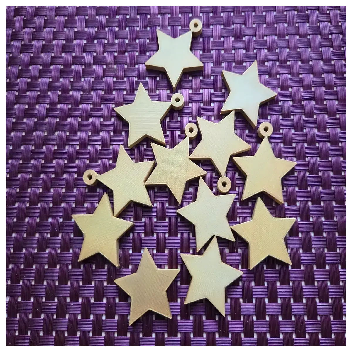 Star Christmas Ornament Star Shaped Festive Decoration Christmas Gift Idea Wall Decor Christmas Tree Accessories