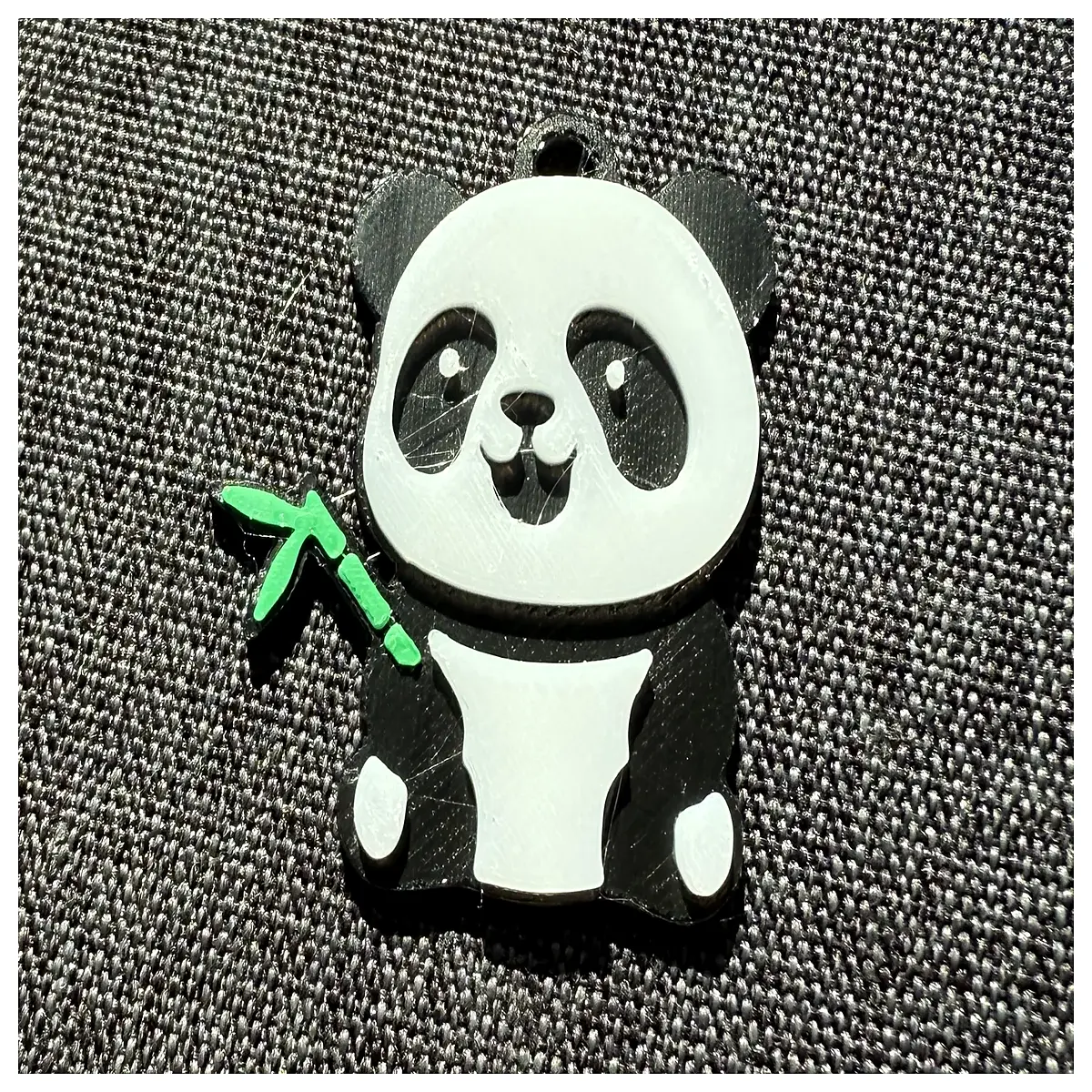 3D Printed Panda Keychain Multi Cute Bracelet Creative Gift Desktop Decoration Phone Charm 3D Printing Panda