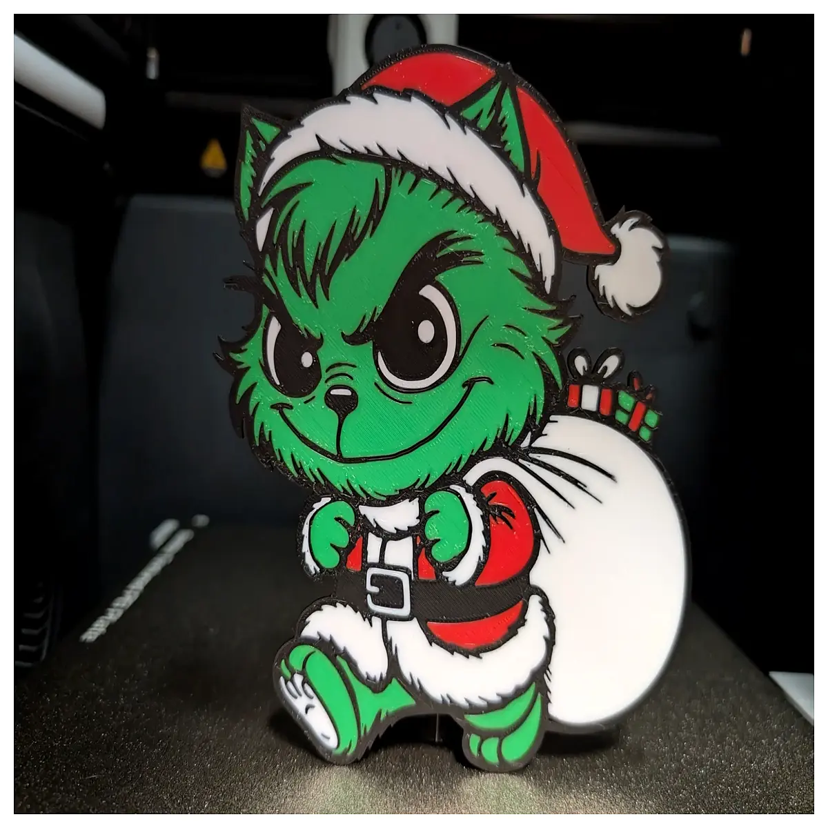 Christmas Odd Cat Decoration Cute Weird Festive Ornament Christmas Tree Decoration Holiday Gift