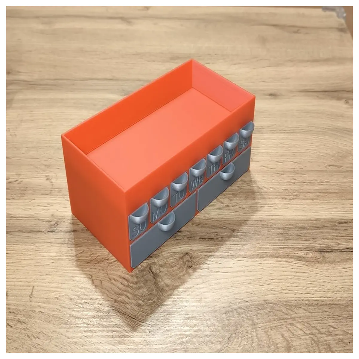 Weekly Medicine Box Large Medication Storage Container Pill Organizer Medical Storage Box Easy Access Long Term Preservation
