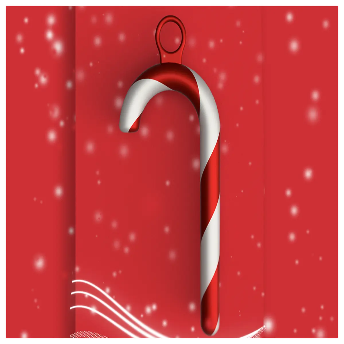 Christmas Candy Stick Decoration Festive Candy Support Christmas Gift Holiday Candy Display Accessory