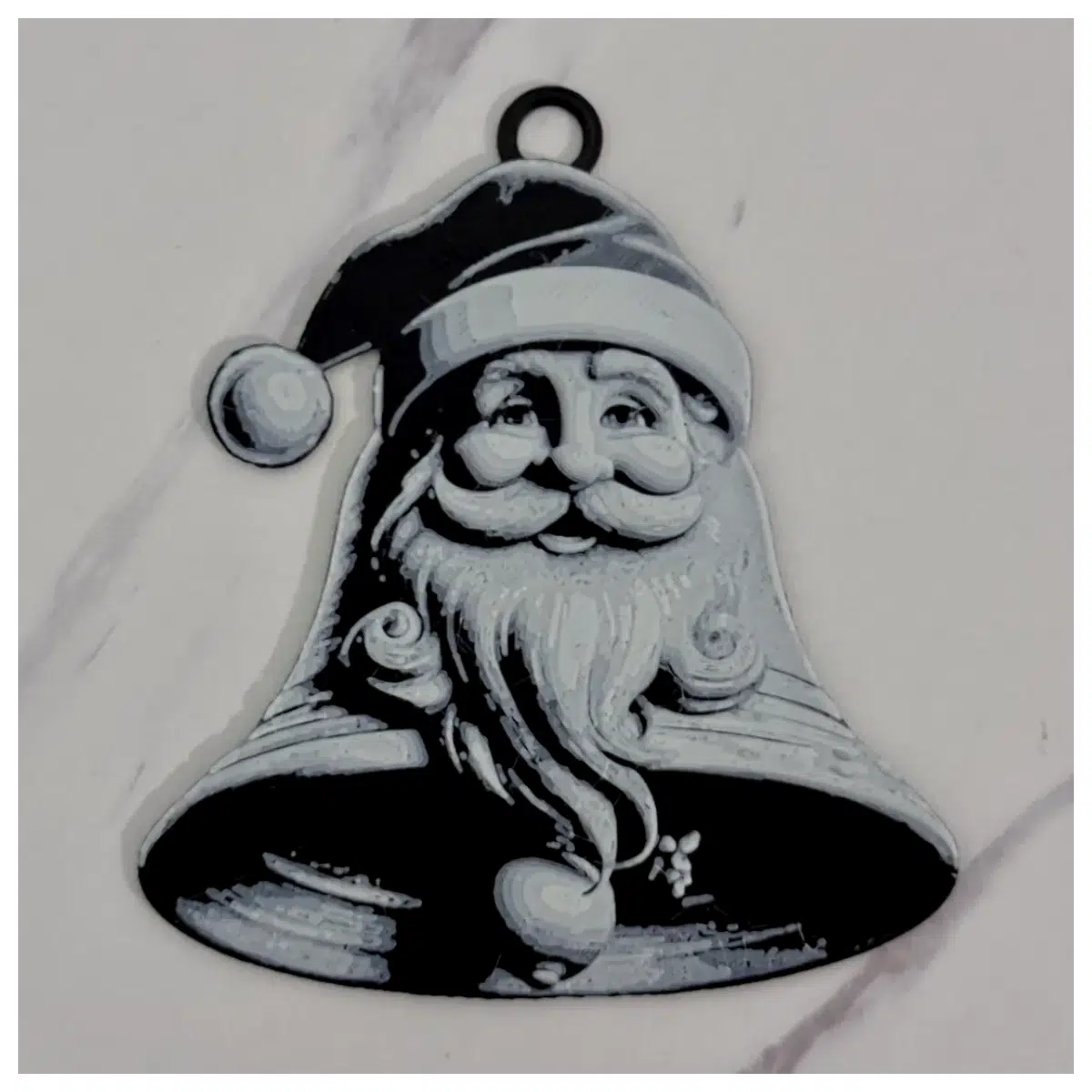 Santa Bells Ornament Festive Decoration Christmas Gift Christmas Tree Accessory Decorate Christmas
