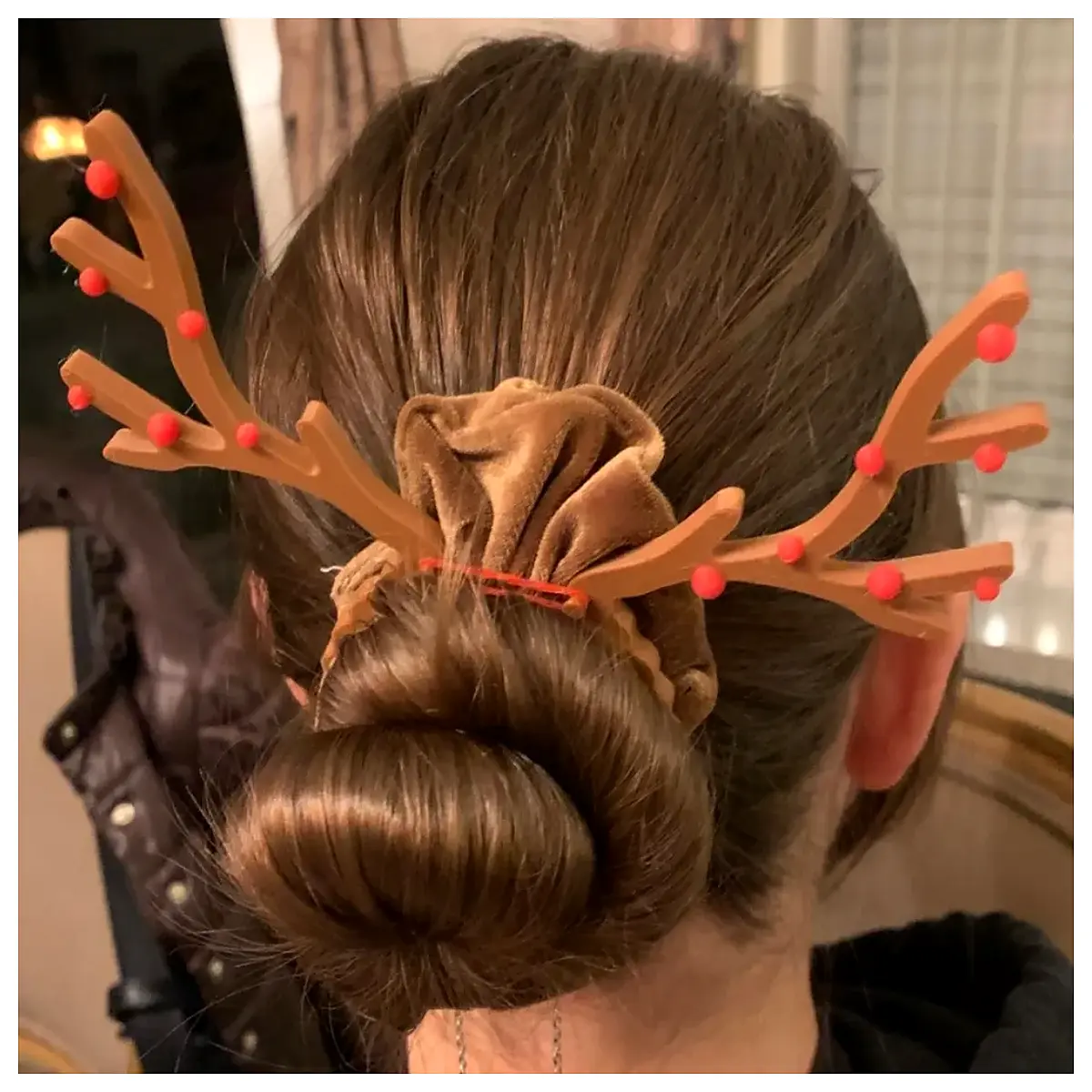 Cute Deer Hair Clip Deer Antler Hair Accessory Christmas Decoration New Year Gift Hair Styling Little Deer Style