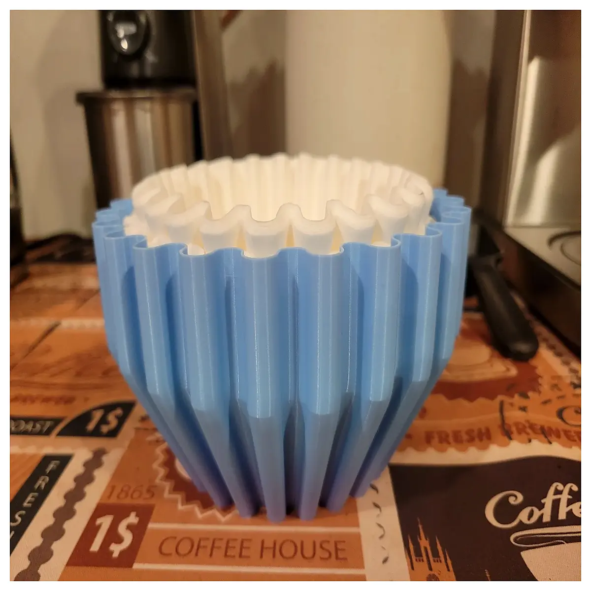 Large Coffee Filter Holder Drip Filter Stand Coffee Brewing Accessory Filter Support Coffee