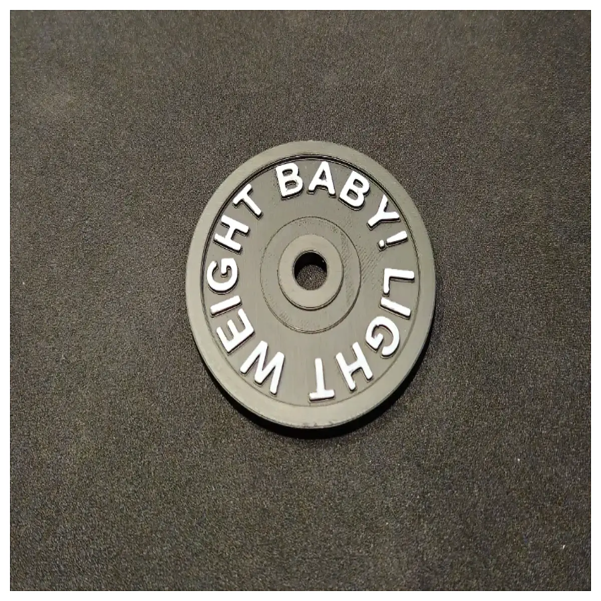 ronnie weight plates coasters gym decor rubber bumper plate mats