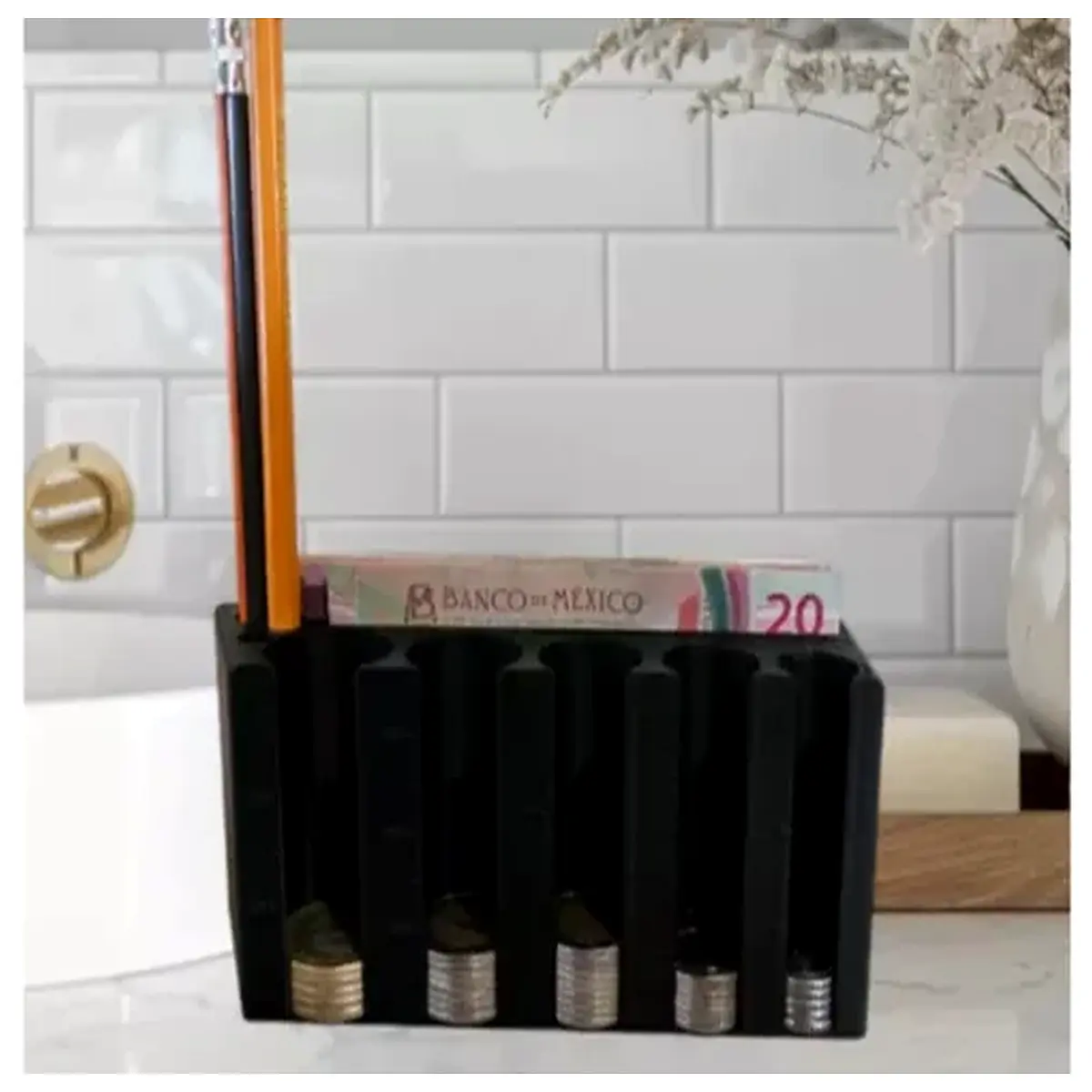 Mexican Coin Banknote Organizer Currency Sorter Coin Collection Organizer Coin Protection Currency Classification