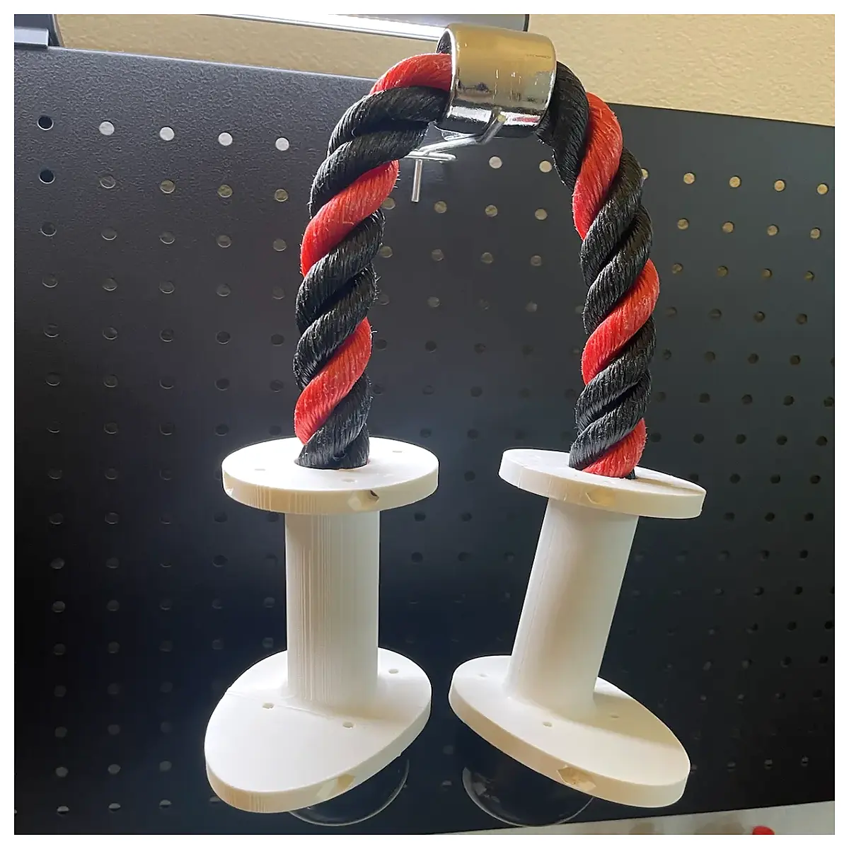 Fitness Rope Handle Shortener Ergonomic Grip Reducer Fatigue Relief Exercise Accessory Rope Handle Grip