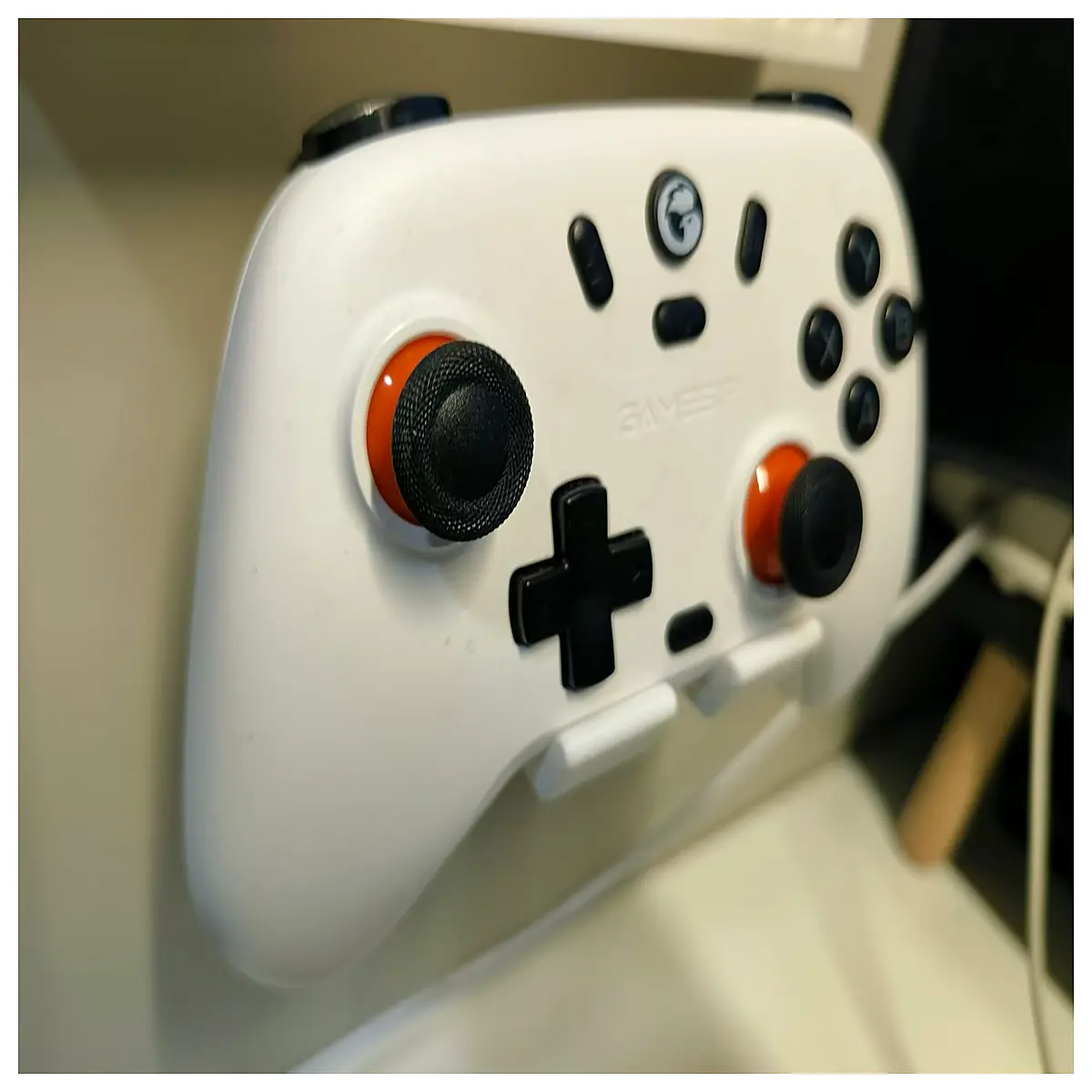 gamepad holder for ps5 controller charging dock organizer desk accessory