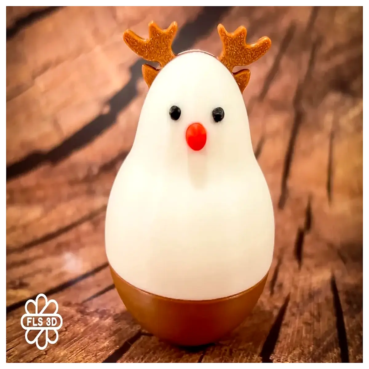 Wobbling Rudolf Plaid Christmas Gift Plush Realistic Deer Toy Kids Birthday Present Cute Soft Figure