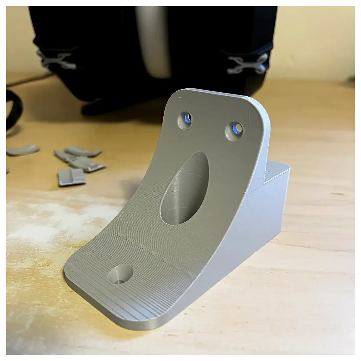 Desk Wall Mount Holder Desktop Support Bracket for Computers Office Table Accessories Wall Shelf Organizer