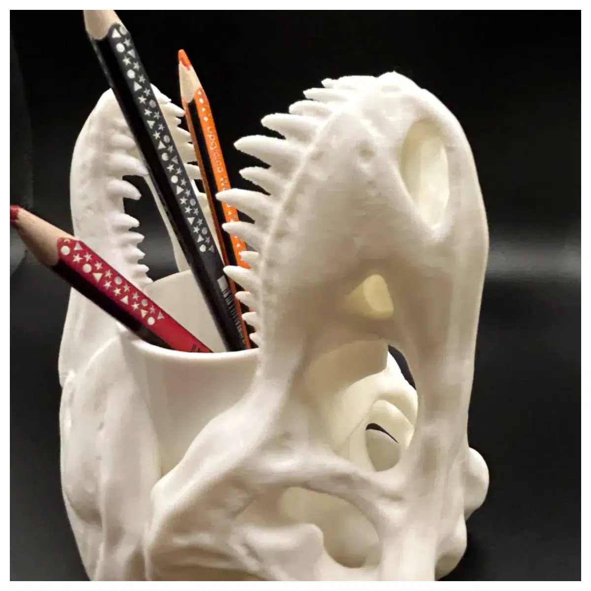dinosaur skull pen t rex educational toy school supply office desk decor kids students