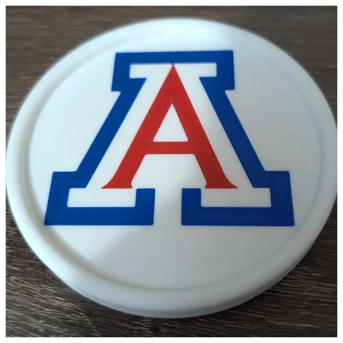Arizona Wildcats Cat Coaster Memorial Desk Decoration Outdoor Activities Gift Coffee Mat Design