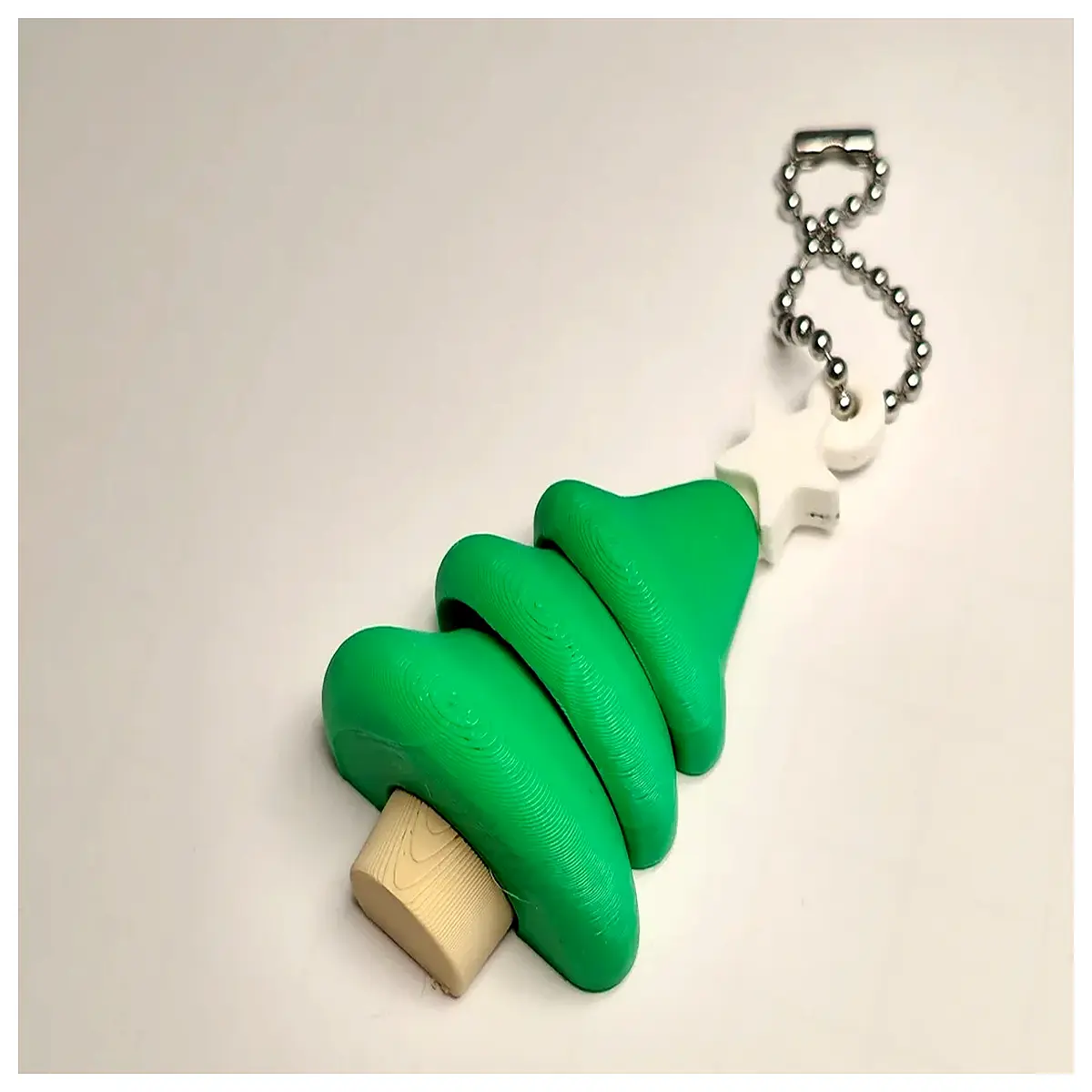 Moving Joint Christmas Ornament Keychain Festive Miniature Decoration Movable Christmas Gift Accessory