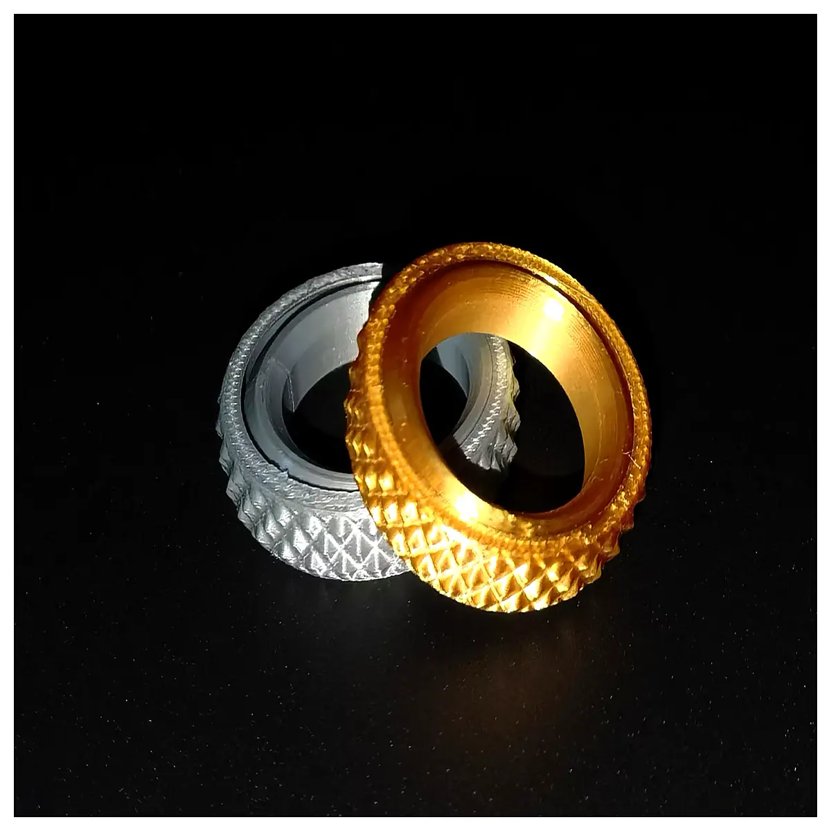 fidget ring for anxiety relief spinable metal stress toy anti stress jewelry for adults men women