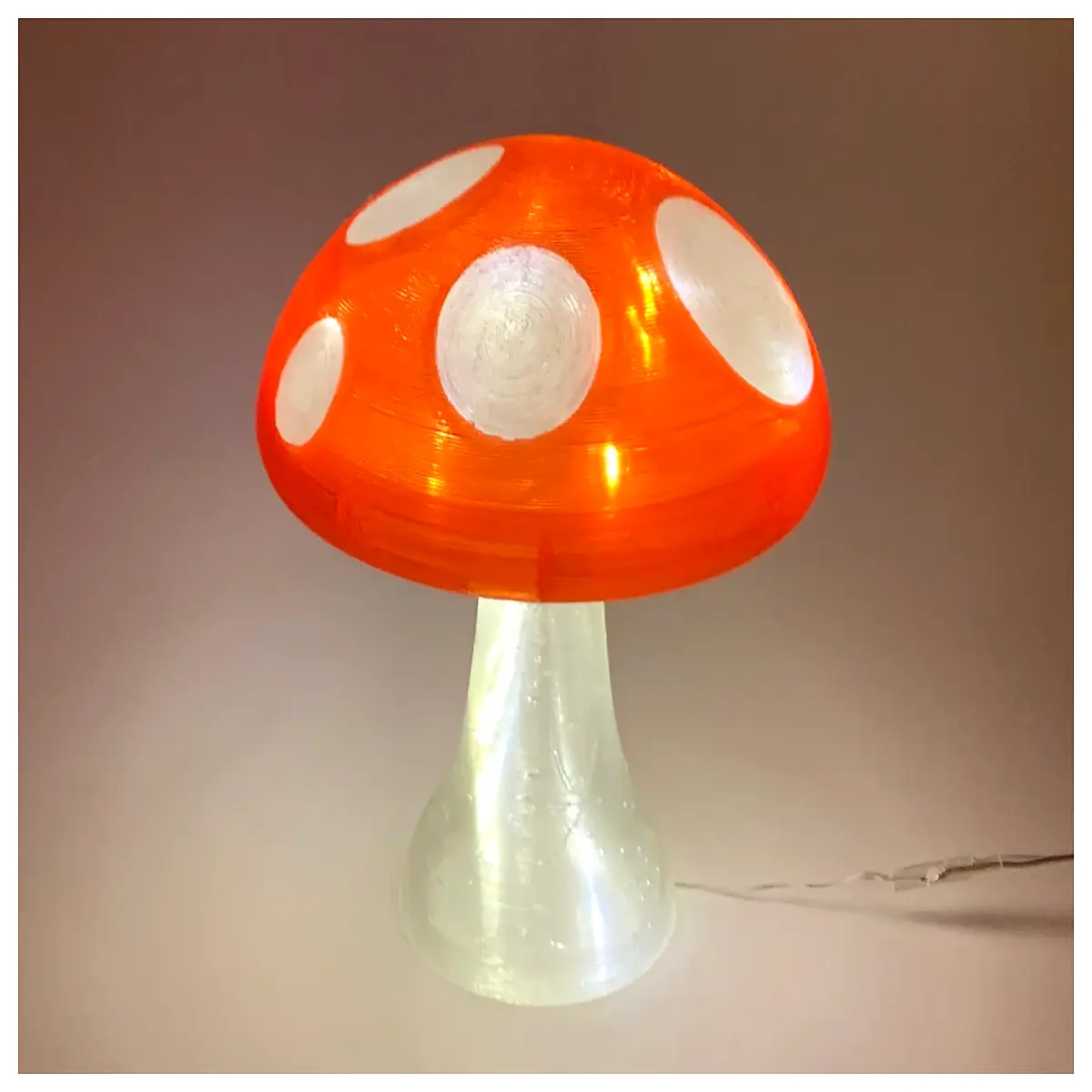 Mushroom Christmas Lights Medium Festive Decoration Indoor Outdoor Christmas Lights Holiday Decor Sparkle Lights