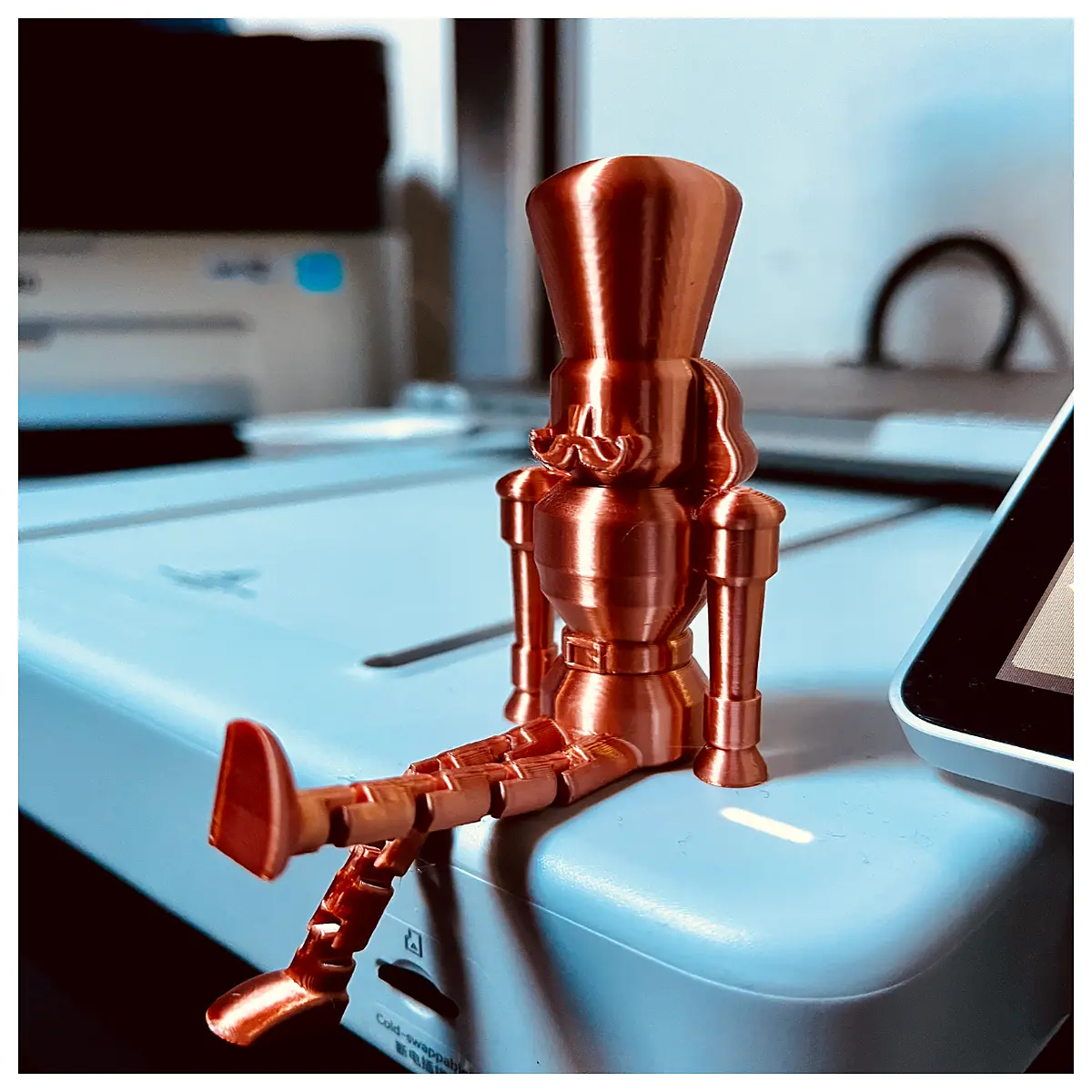 Moving Joint Wooden Soldier Toy Kids Desktop Game Role Play Fun Puzzle Model Toys Soldier Models Toy Accessories