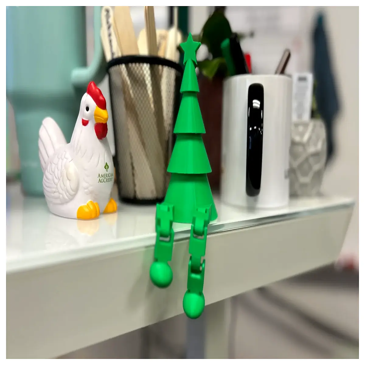 Articulated Joint Christmas Tree Decoration Flexible Christmas Tree Ornament Festive Atmosphere Christmas Gift Christmas Decor Accessories