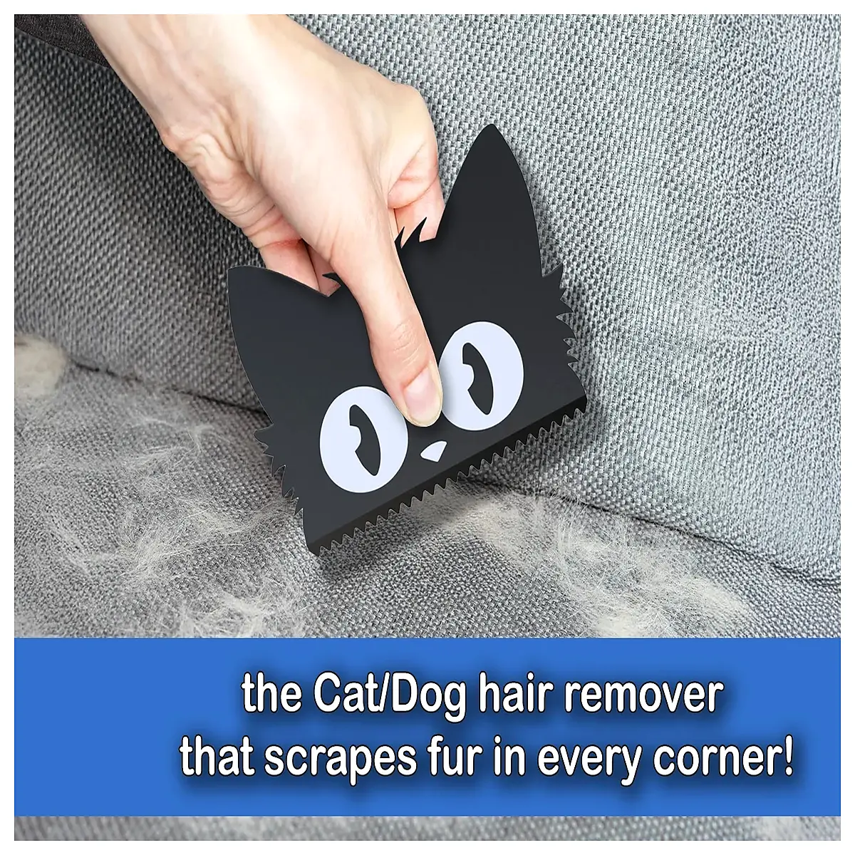 CATCHING Cat Dog Hair Remover Pet Hair Brush Automatic Hair Removal Fast Cleaning Indoor Outdoor Suitable for Cats Dogs