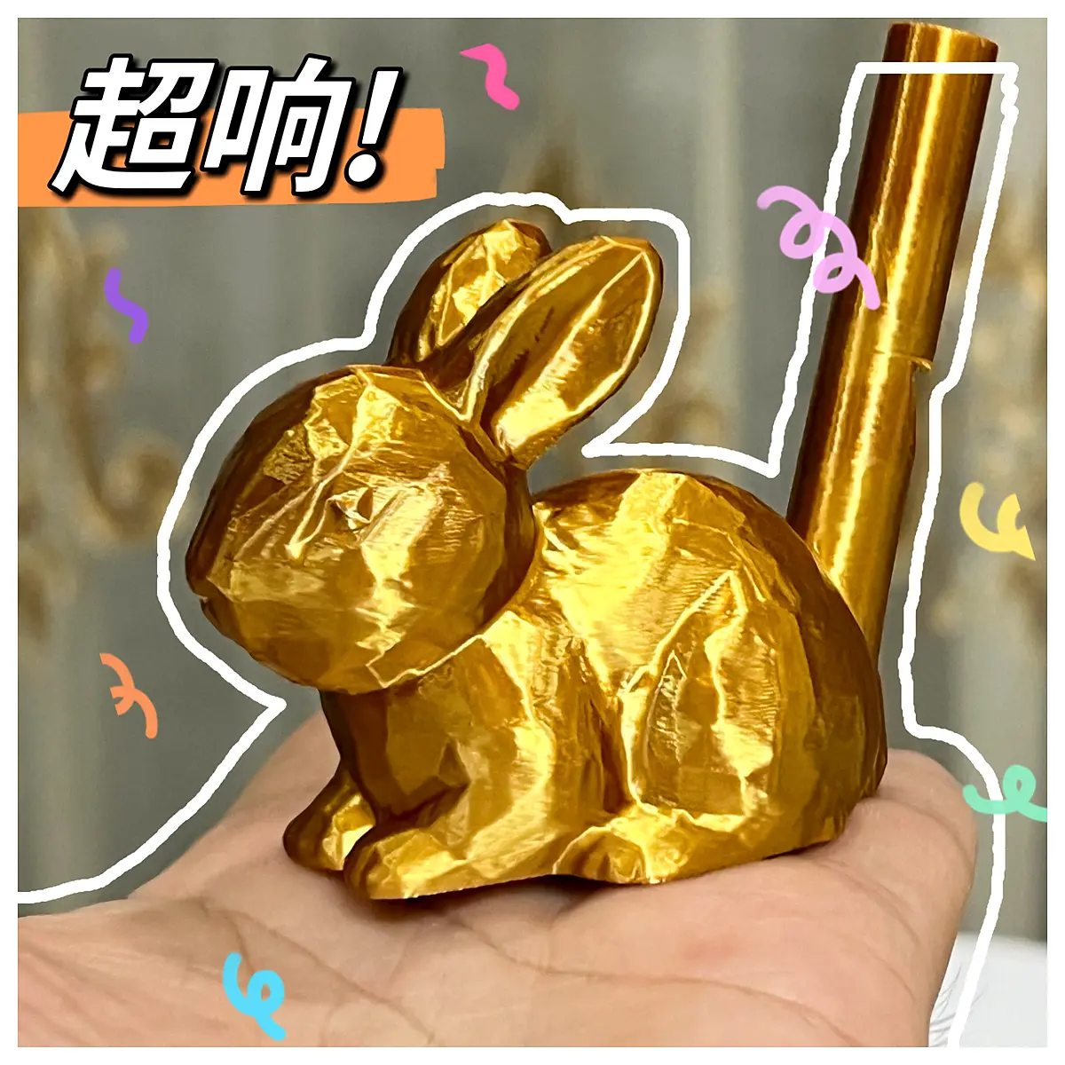 Cute Rabbit Whistle Toy Rabbit Musical Instrument Kids Learning Toy Rabbit Shaped Whistle Fun Children s Gift Baby Educational Toy