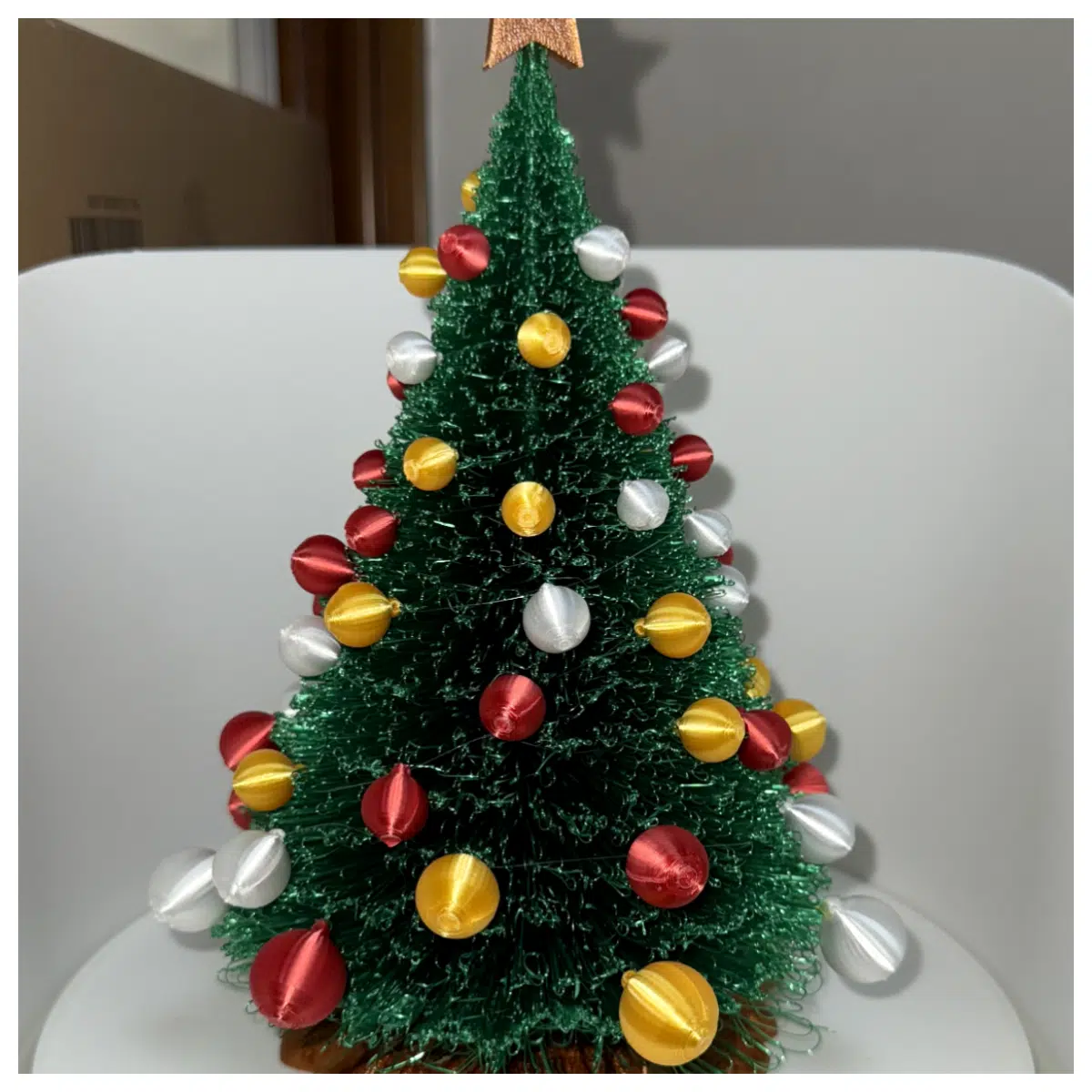 mini christmas baubles ornaments for small trees tiny holiday decor balls desktop xmas tree accessories festive hanging spheres