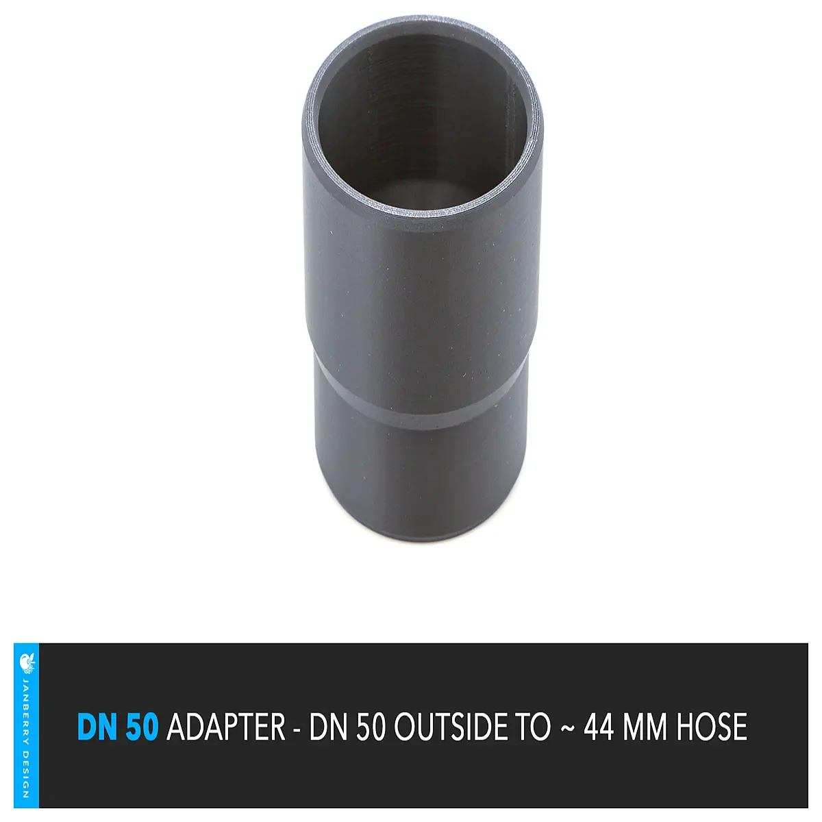 dn50 hose adapter fitting 44mm od connector pipe coupling industrial fluid transfer