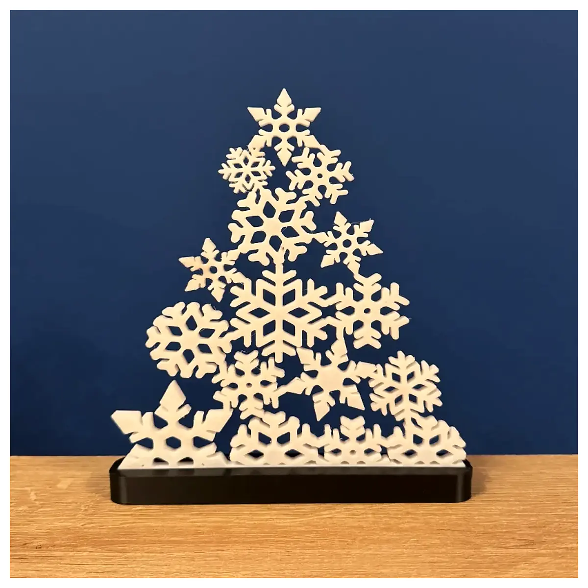 Snowflake Christmas Tree Decorations Festive Decor Christmas Gift Snowflake Shape New Year Ornament Christmas Accessory