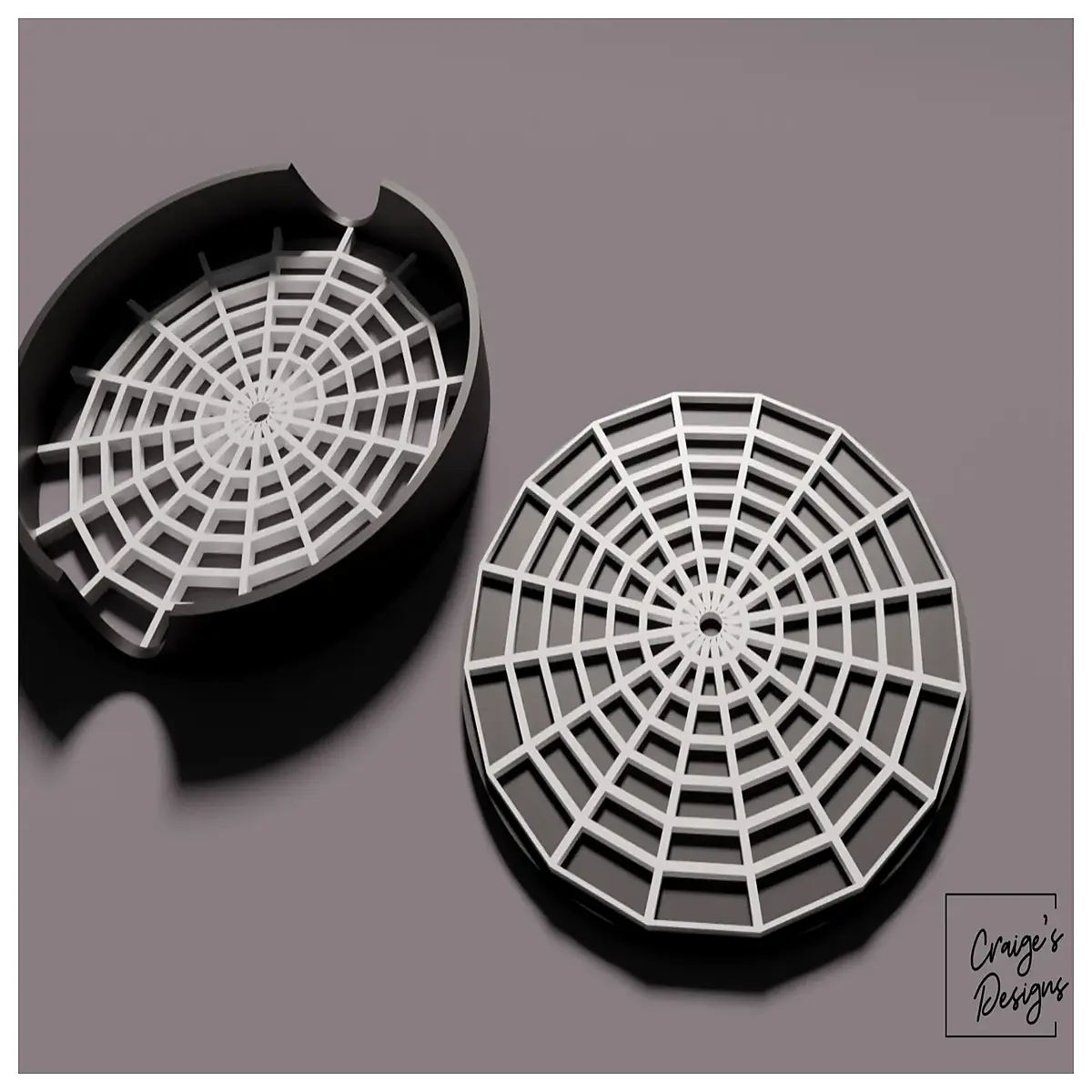 Spiderweb Placemats Storage Box Kitchen Table Organizer Non Slip Mat Home Cleaning Supplies