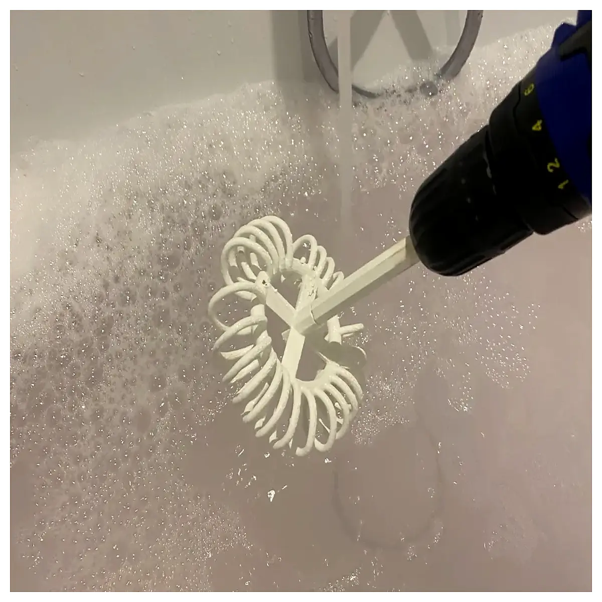 Bathtub Bubble Nozzle Attachment Foam Drill Head Shower Bubble Accessory Foam Booster Bathing