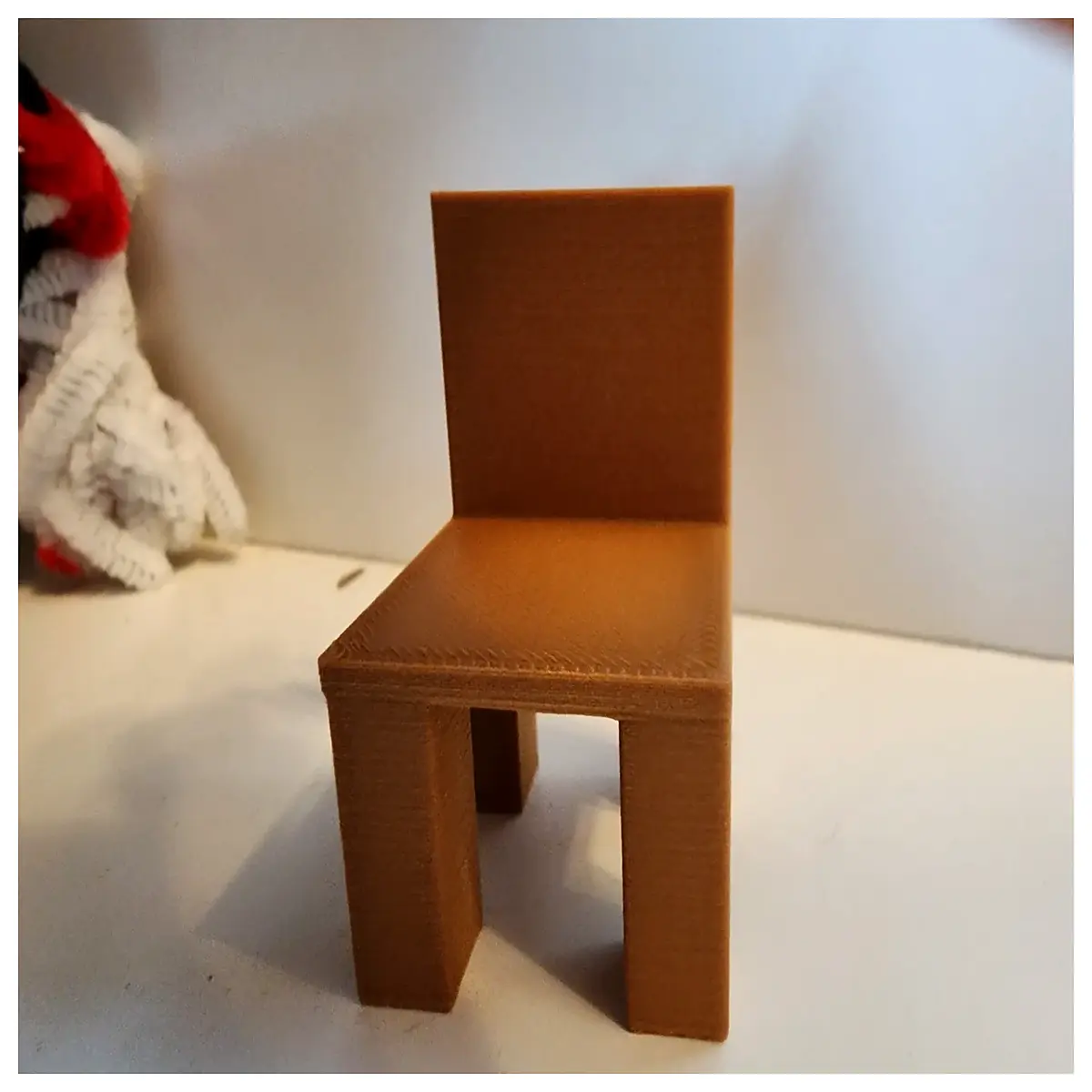 Dollhouse Chair Compact Comfortable Toy Furniture Miniature Seating Dollhouse Accessories Scene Decor