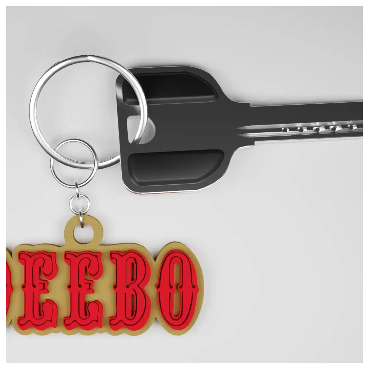 Dibosemule Keychain Car Key Holder Auto Accessory Key Chain Charm Car Decoration Auto Parts