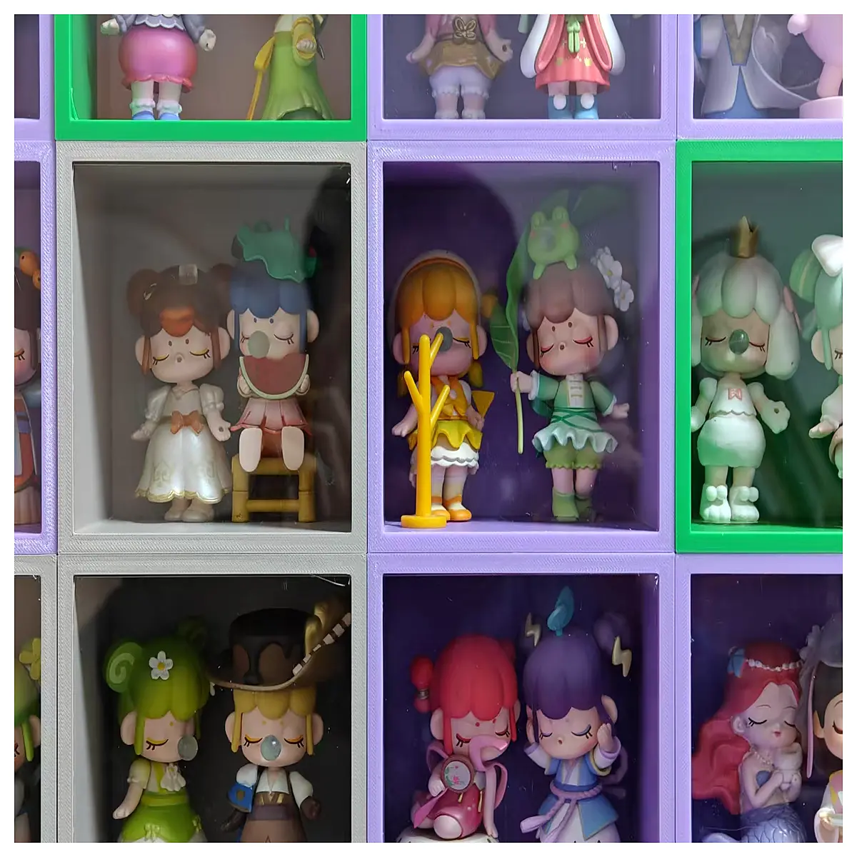 Display Stands for Figures Connectable Model Display Rack Toy Display Stand Scene Building Display Props for Collections