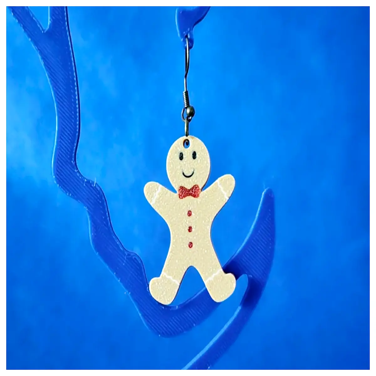 ful Gingerbread Man Earrings Festive Decor Christmas Gift Cute Stud Earrings Candy Inspired Earring Gingerbread Man Accessories