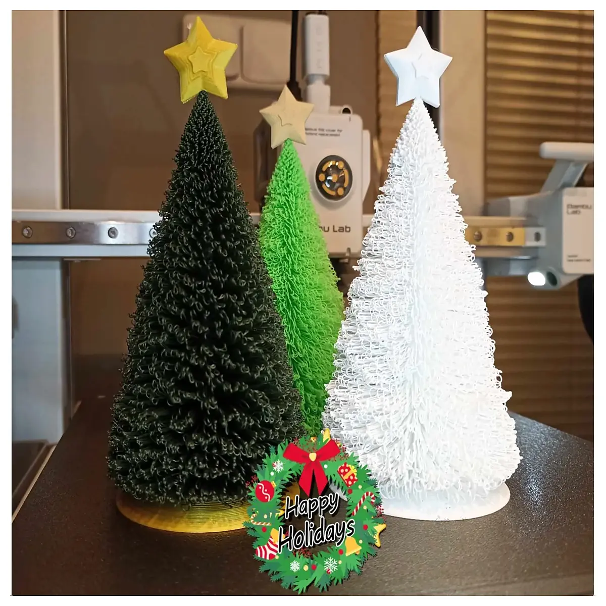 artificial christmas tree with star base pre lit pine for home decor