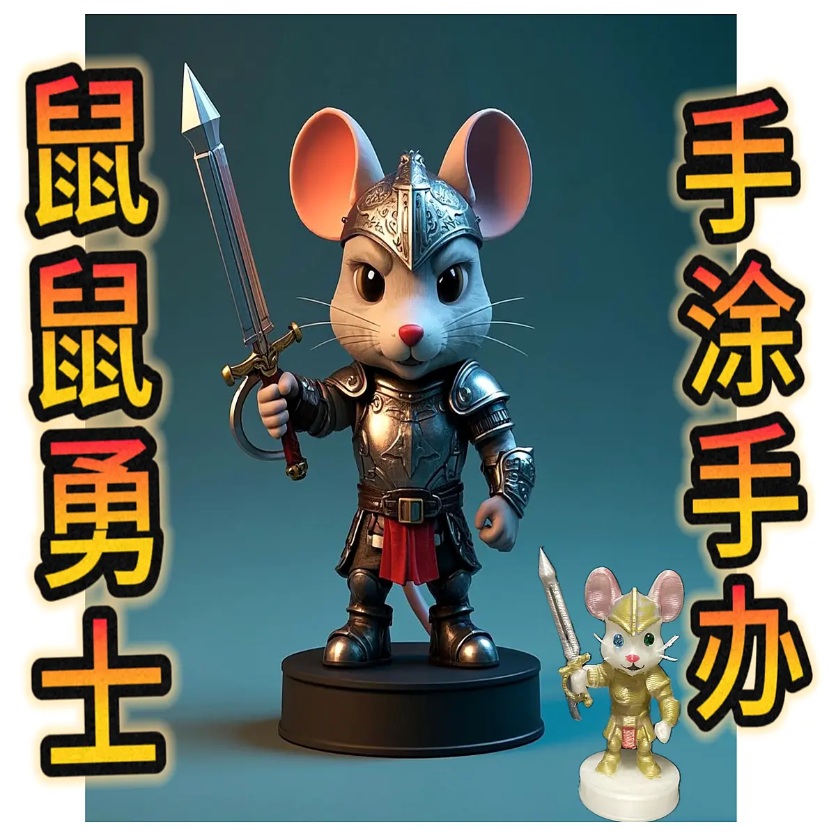 Wang Defu Figurine Model Toy Fun Collection Anime Accessory Character Figurine Desktop Decoration Gift Present