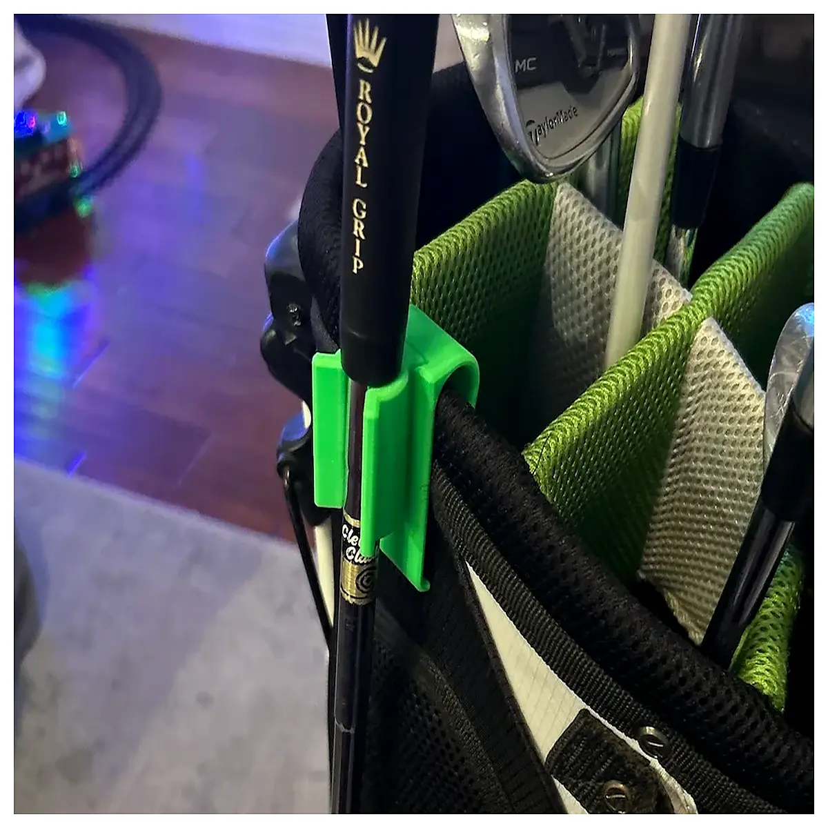 Bag Putter Clip Tee Holder Tee Grip Clip Club Head Protector Enhance Stability Security for Your Putters