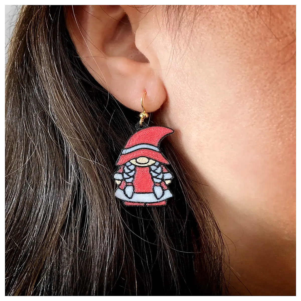 Christmas Elf Earrings Women s Festive Decoration Christmas Gift Christmas Ornament Elegant Earrings Christmas Theme