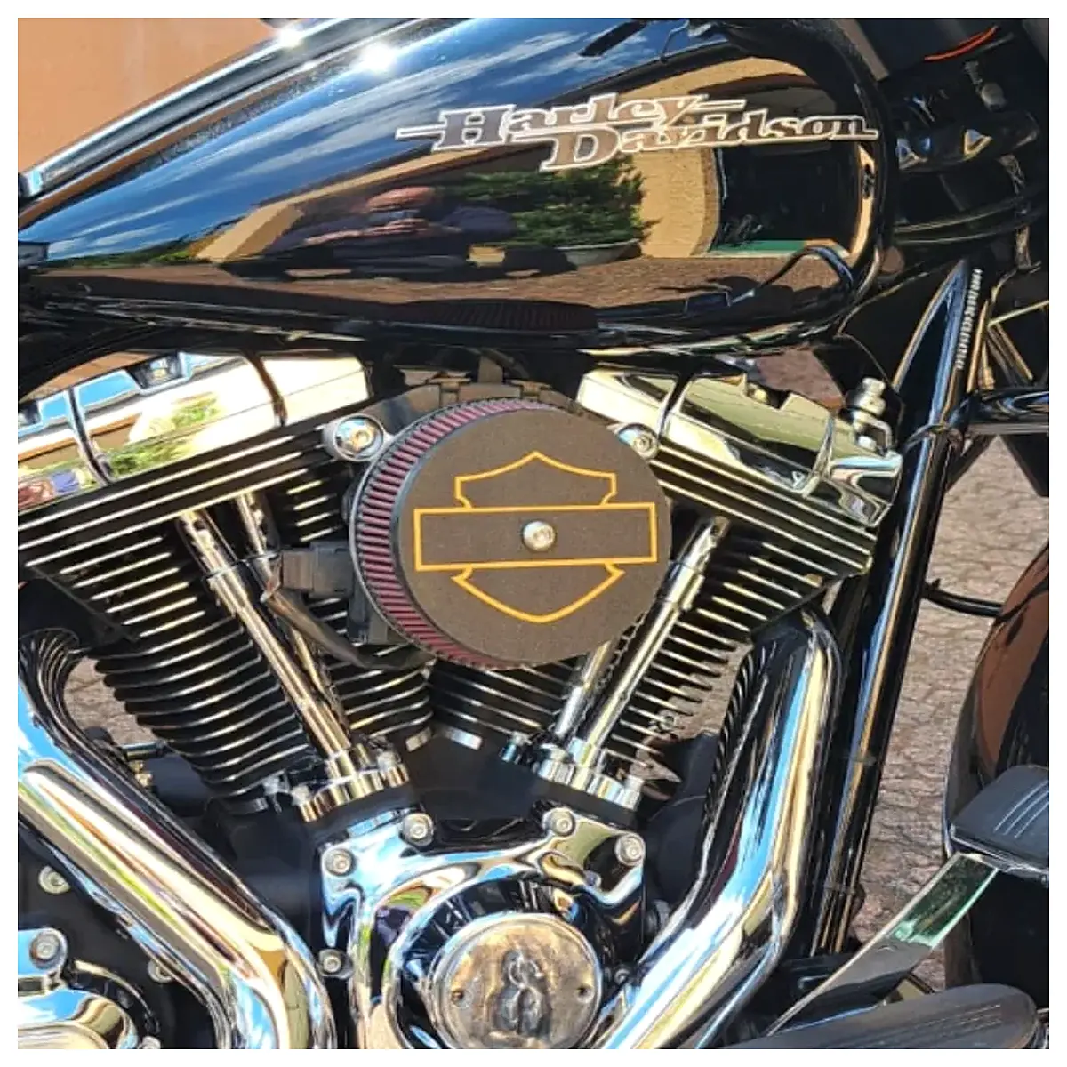 custom davidson engine cover aluminum air cleaner housing replacement parts for sportster iron 883 forty eight
