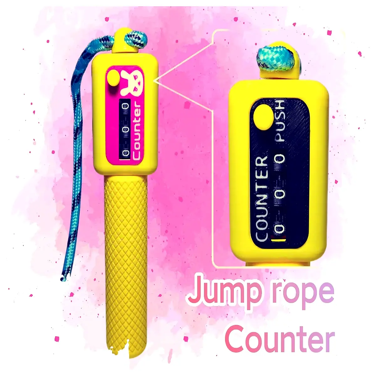 Count Down Jump Rope Fitness Accessory Jump Rope Trainer Home Workout Maximize Exercise Performance