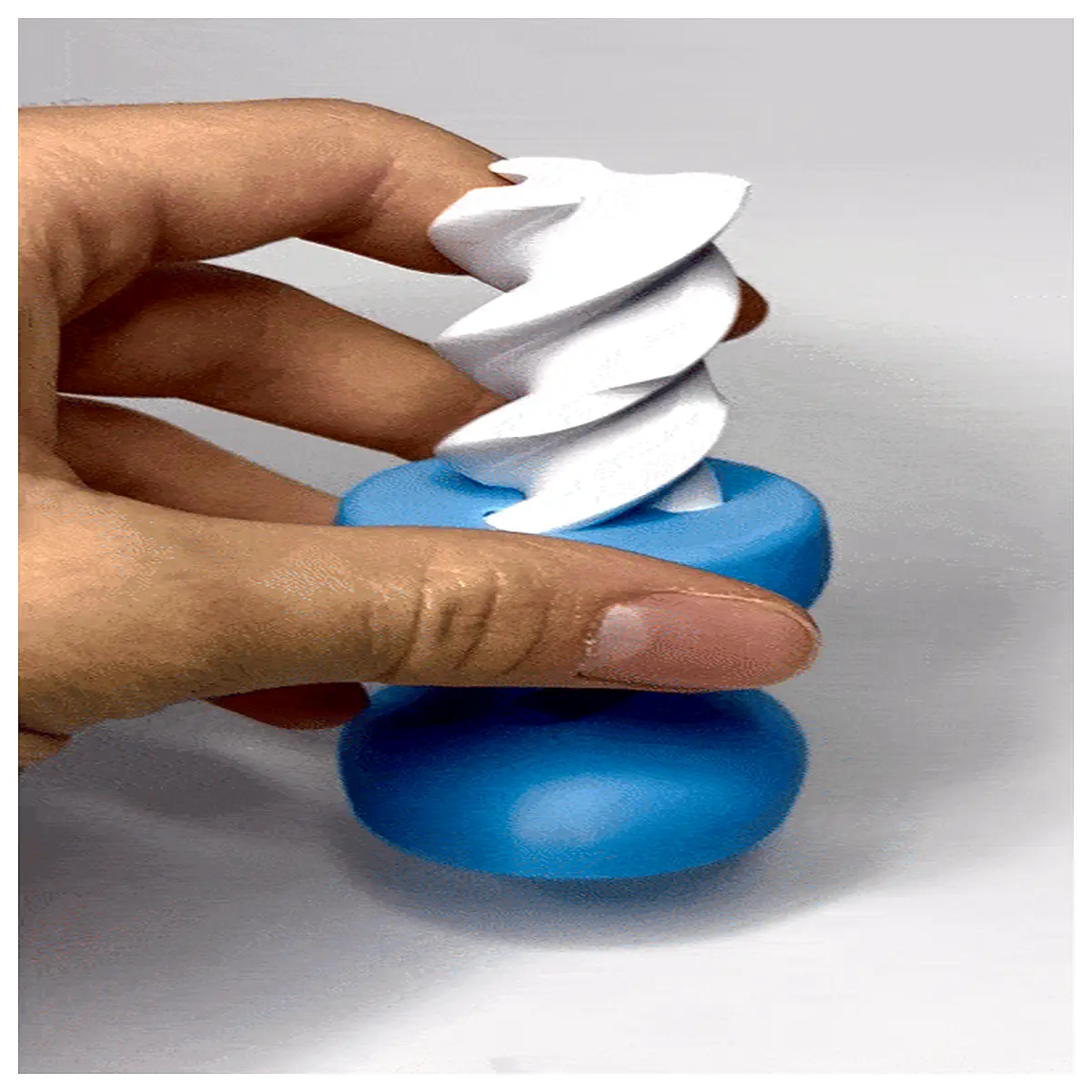 Stress Relief Cone Spiral Puzzle Toy Deformation Toy Vortex Fun Sensory Play Pressure Release