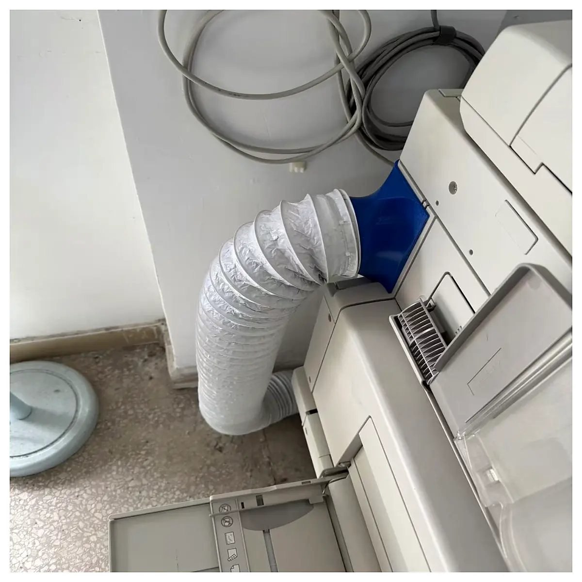 C3375 Printer Venting Connector Printer Exhaust Hose Printer Air Outlet Printer Parts Replacement Accessories