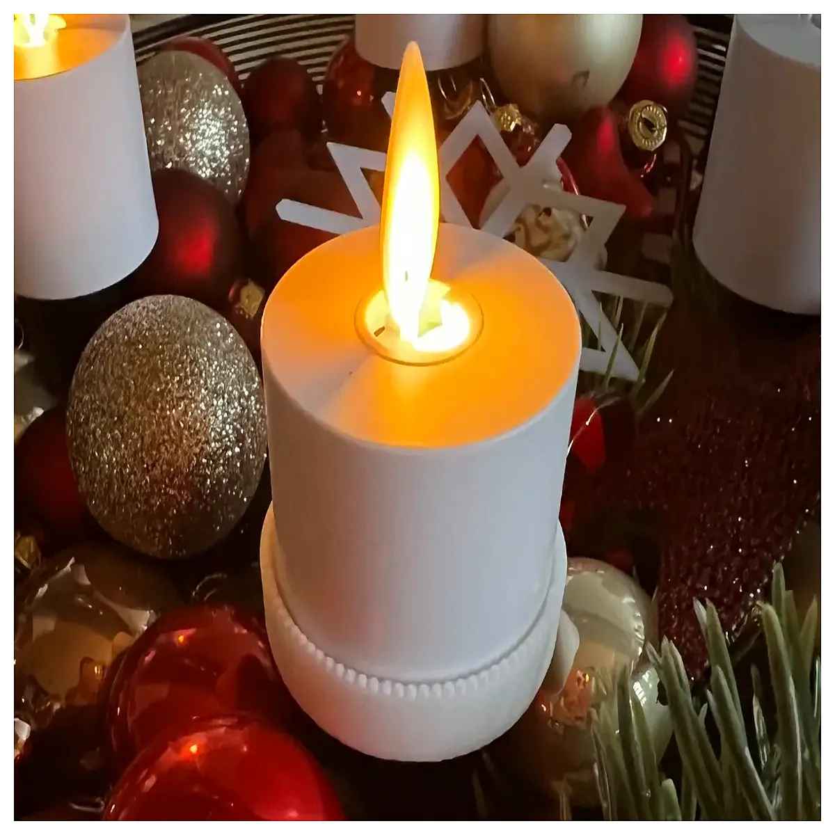 Adapter Tea Cup Candle Long Candle Candle Holder Accessories Home Decor Desk Night Candle Illumination