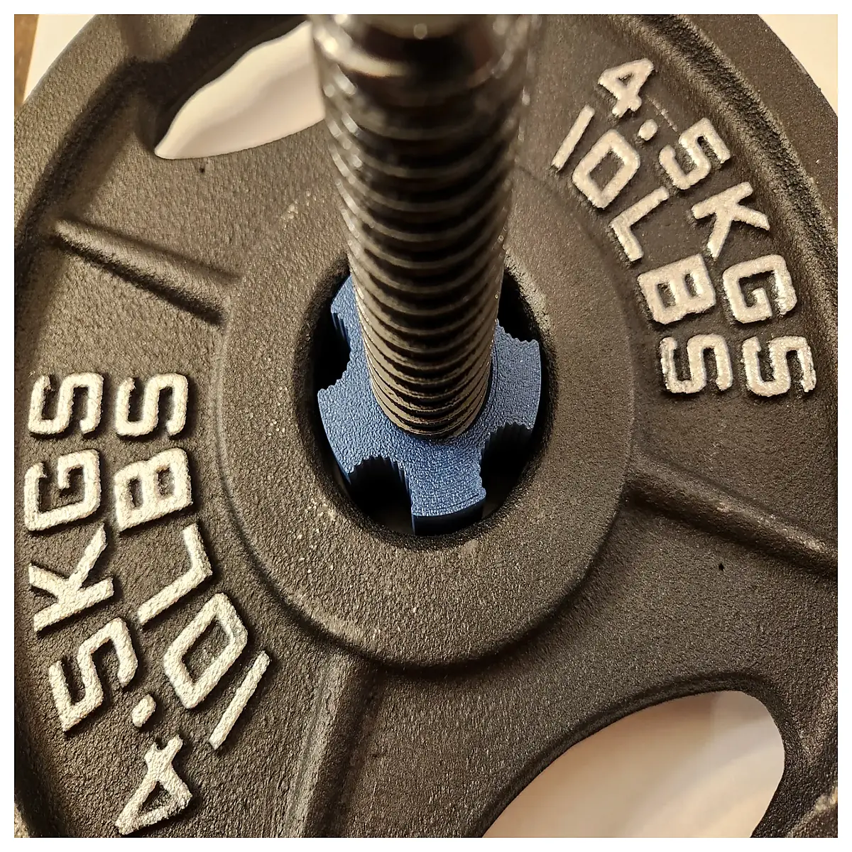 Olympic Barbell Adapter Plate Weightlifting Accessory Fitness Equipment Training Hardware Barbell Adapter