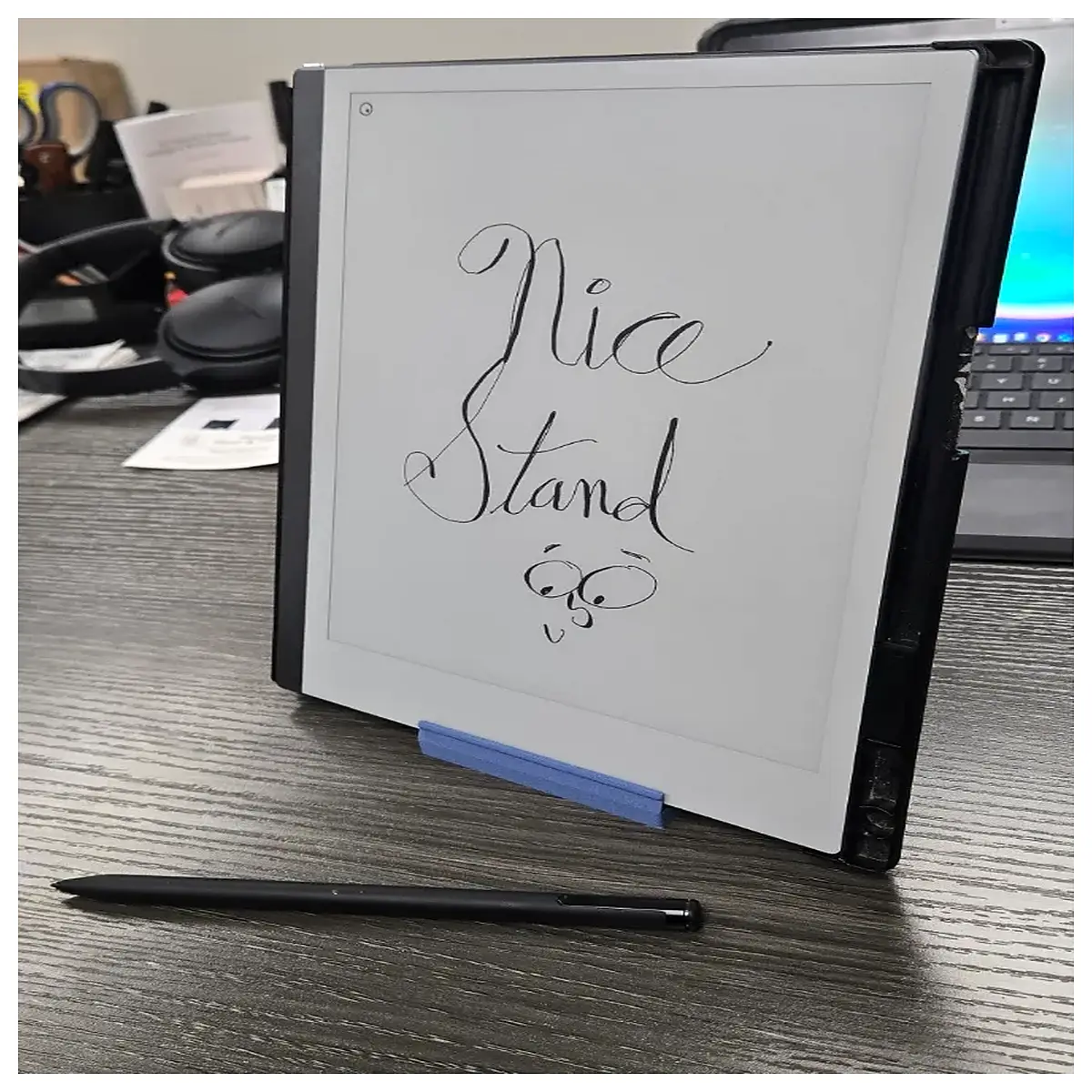 Simple Desktop Stand for reMarkable 2 E Reader Holder Protective Stand Desk Mount Support System