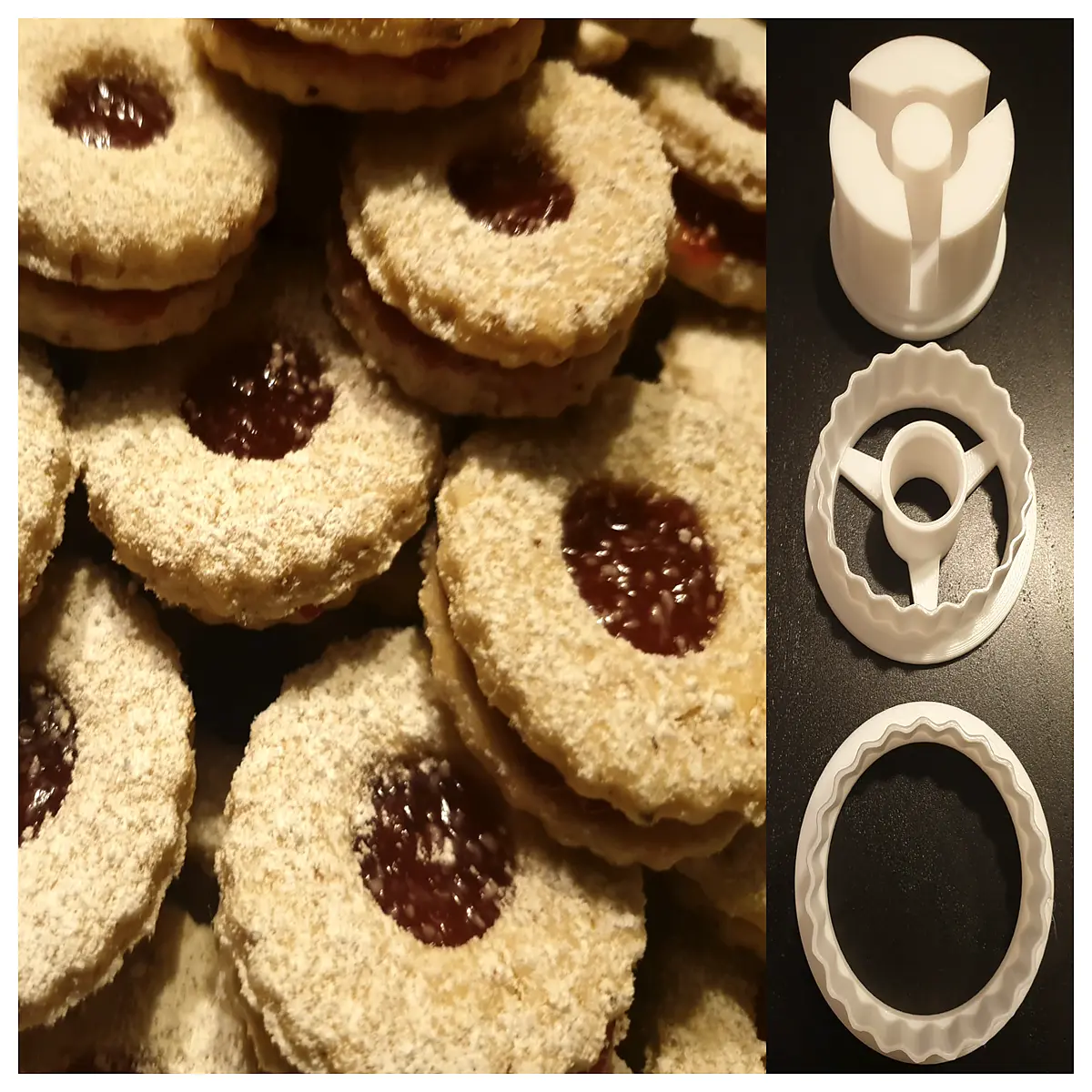 Cookie Molds V20 Classic Spitzbuben Design Create Delicious Cookies Baking Tools Kitchen Essentials