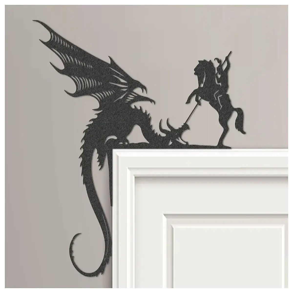 Dragon Guardians Door Decoration Corner Dragon Model Game Props Character Decoration Anime Accessories Scene Parts Toy Accessories