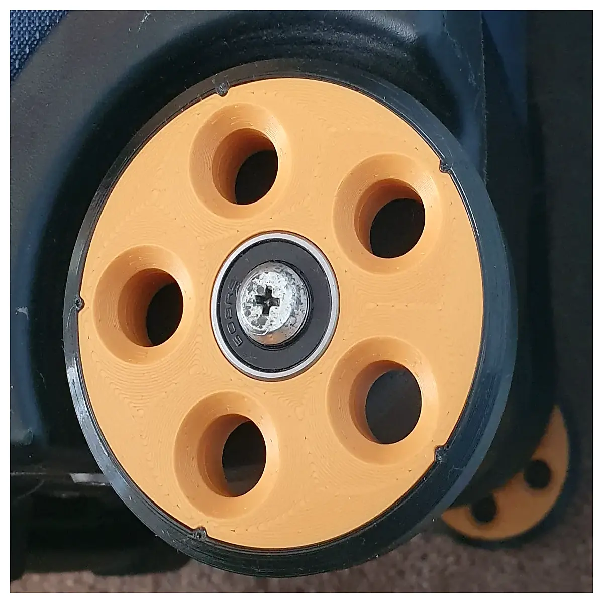 Traveler Rolling Suitcase Wheels 76mm Replacement Wheels Rolling Accessories Mobility Parts