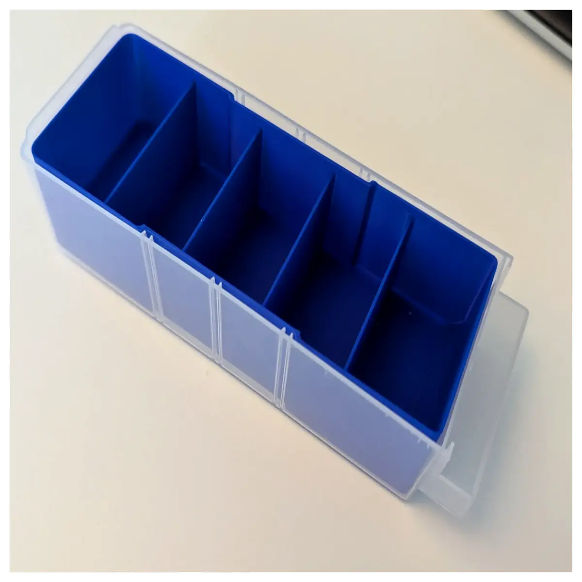 raaco rail compatible shelf dividers 5 compartments organizer for storage bins