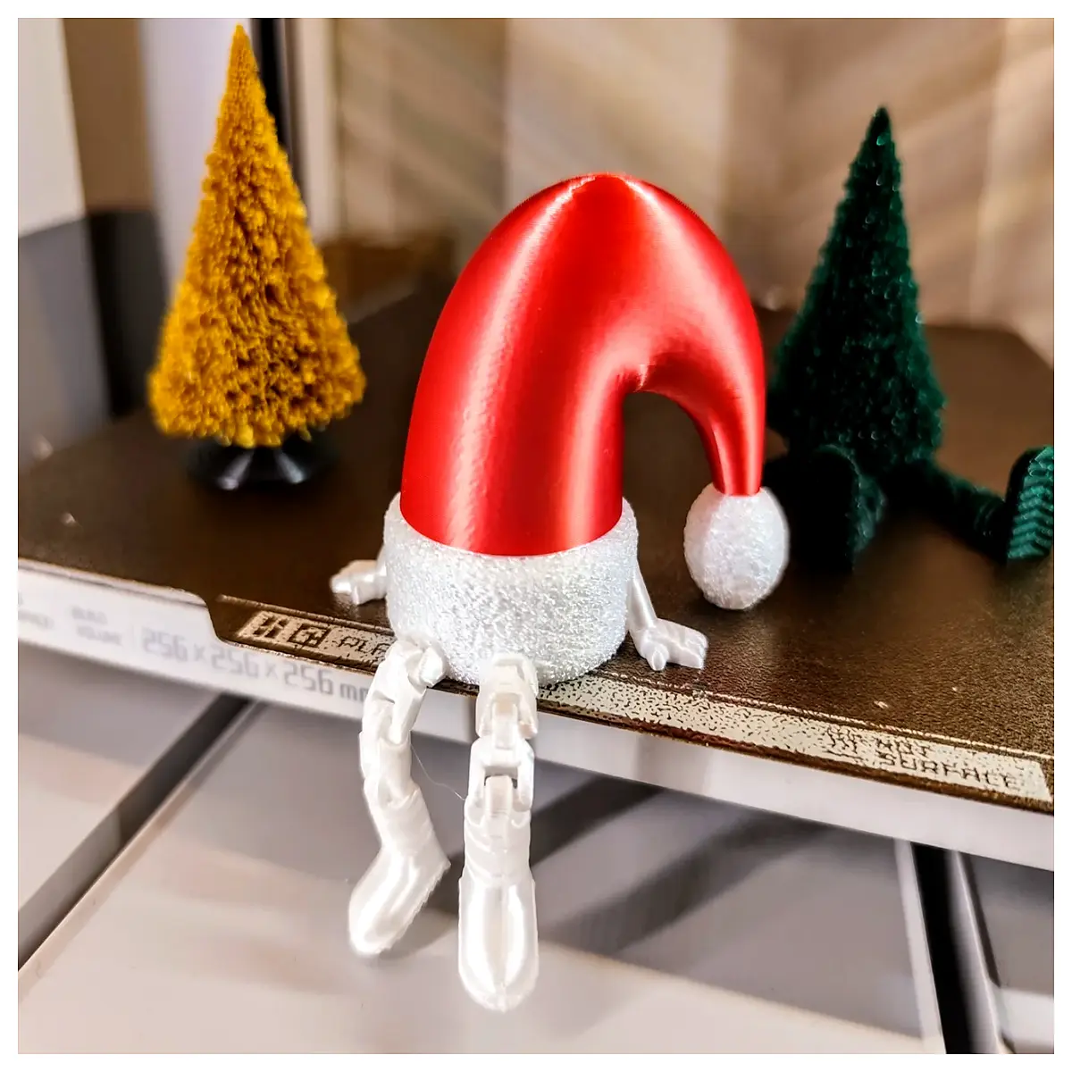 Articulated Leg Christmas Figure Realistic Miniature Limb Decoration Holiday Gift Accessory Christmas Decoration Parts